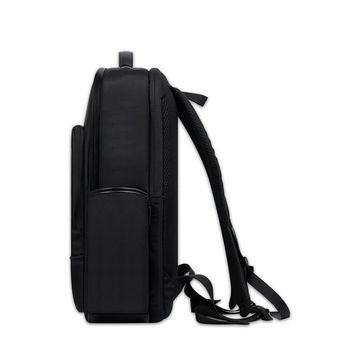 Mochila portátil de 16 pulgadas de color negro impermeable para el trabajo