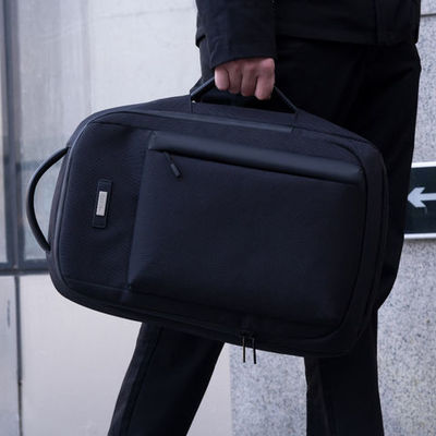 Mochila portátil de logotipo personalizado a prueba de agua con material de tela reciclado RPET Ecológico