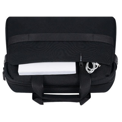 Bolso de mensajería de portátil de poliéster, bolso de hombro de computadora OEM ODM