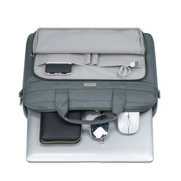 Bolsas de ordenador portátil de negocios de protección 360 Material de poliéster con correa