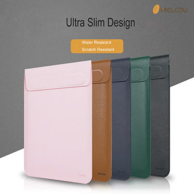 Bolso de computadora portátil de cuero sintético Manga Multifuncional Ultra Slim