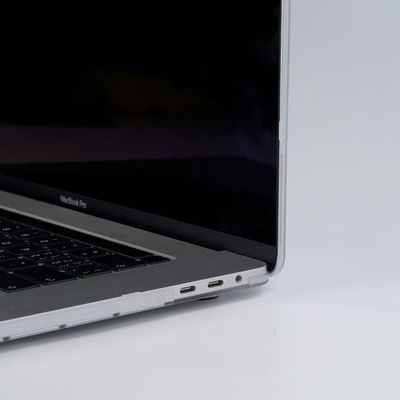 Cuerpo de plástico de carcasa dura protector Macbook Slim Matte con base antideslizante