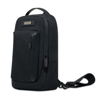 Resistente al agua maletín bolso Sling Durable Color Negro Para tableta